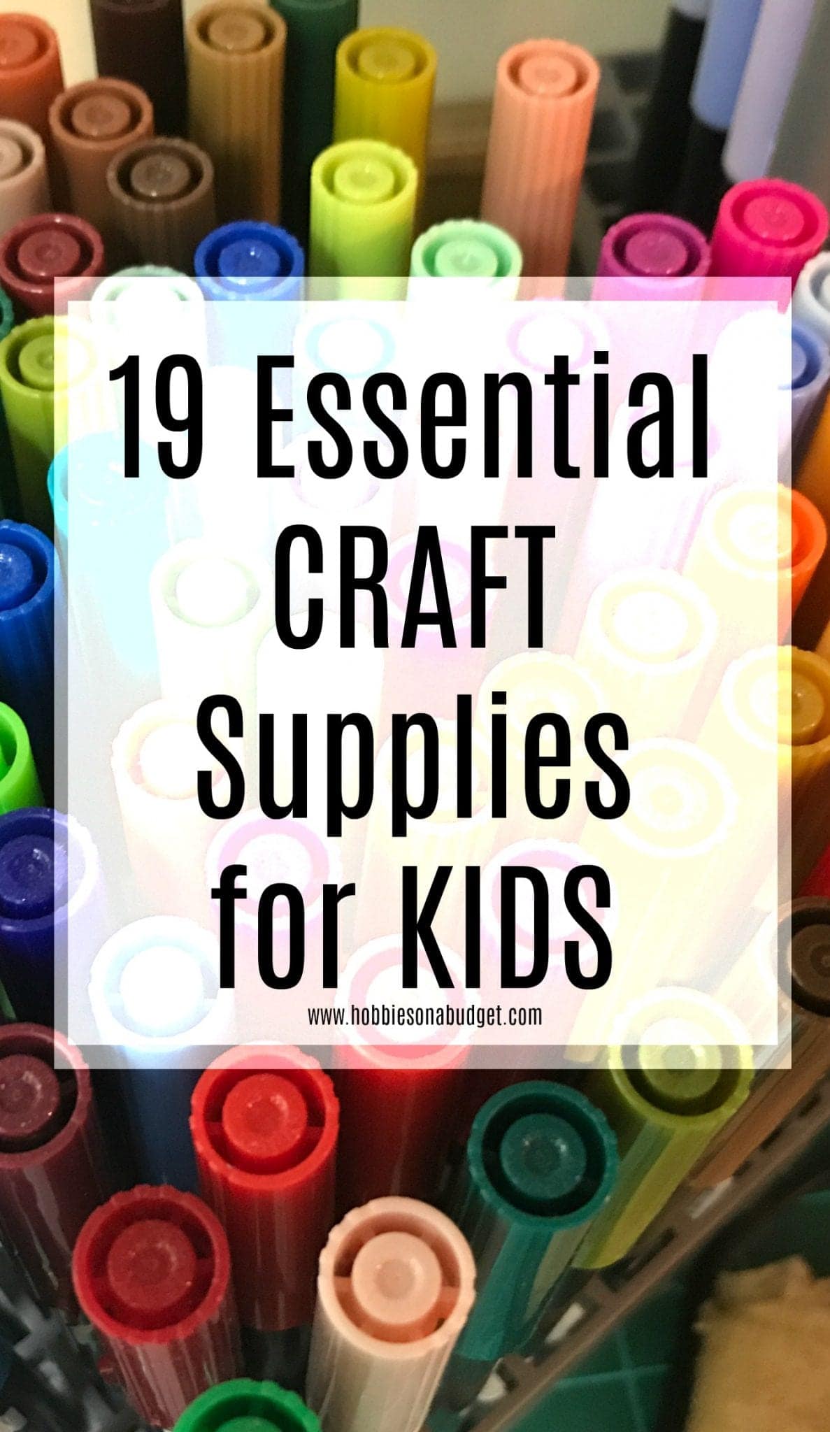 19 Essential Craft Supplies for Kids