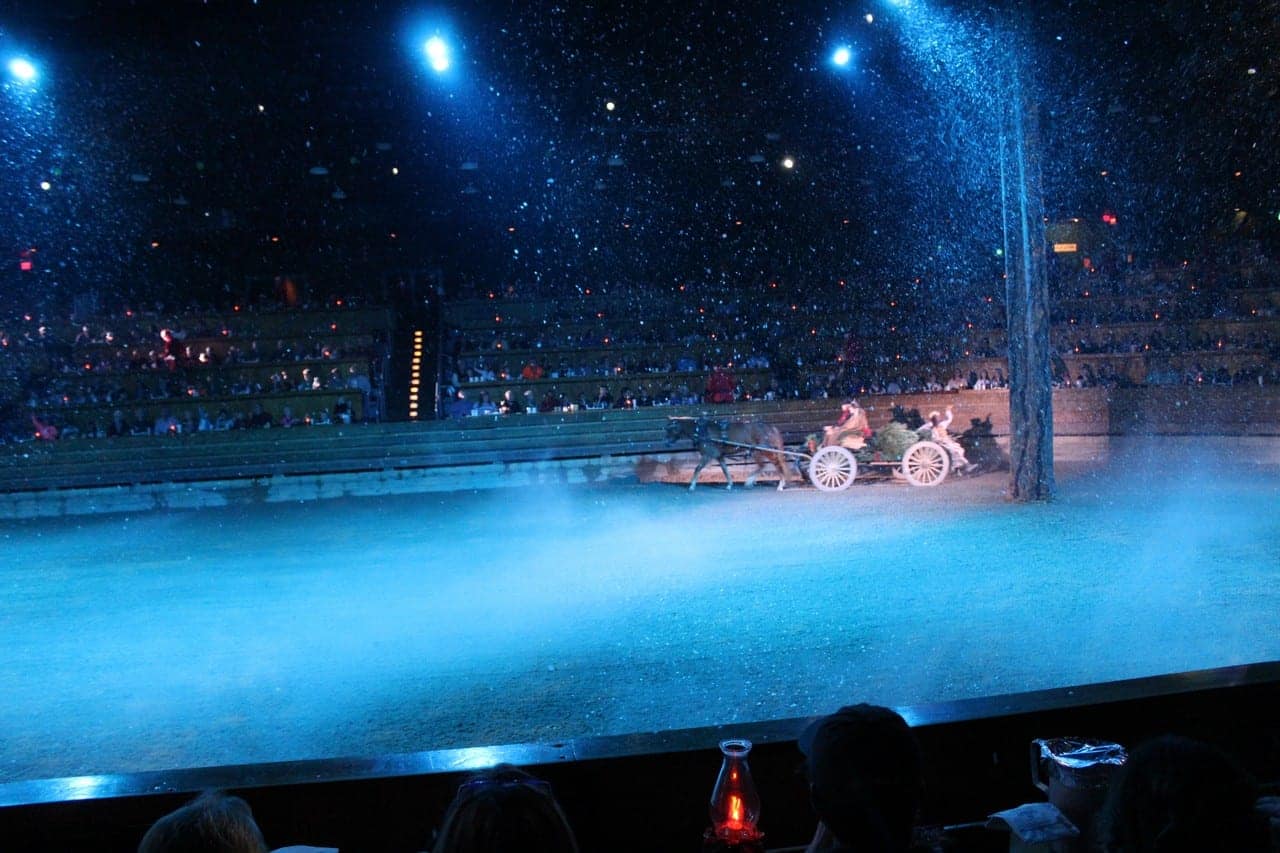 Christmas Show at Dixie Stampede