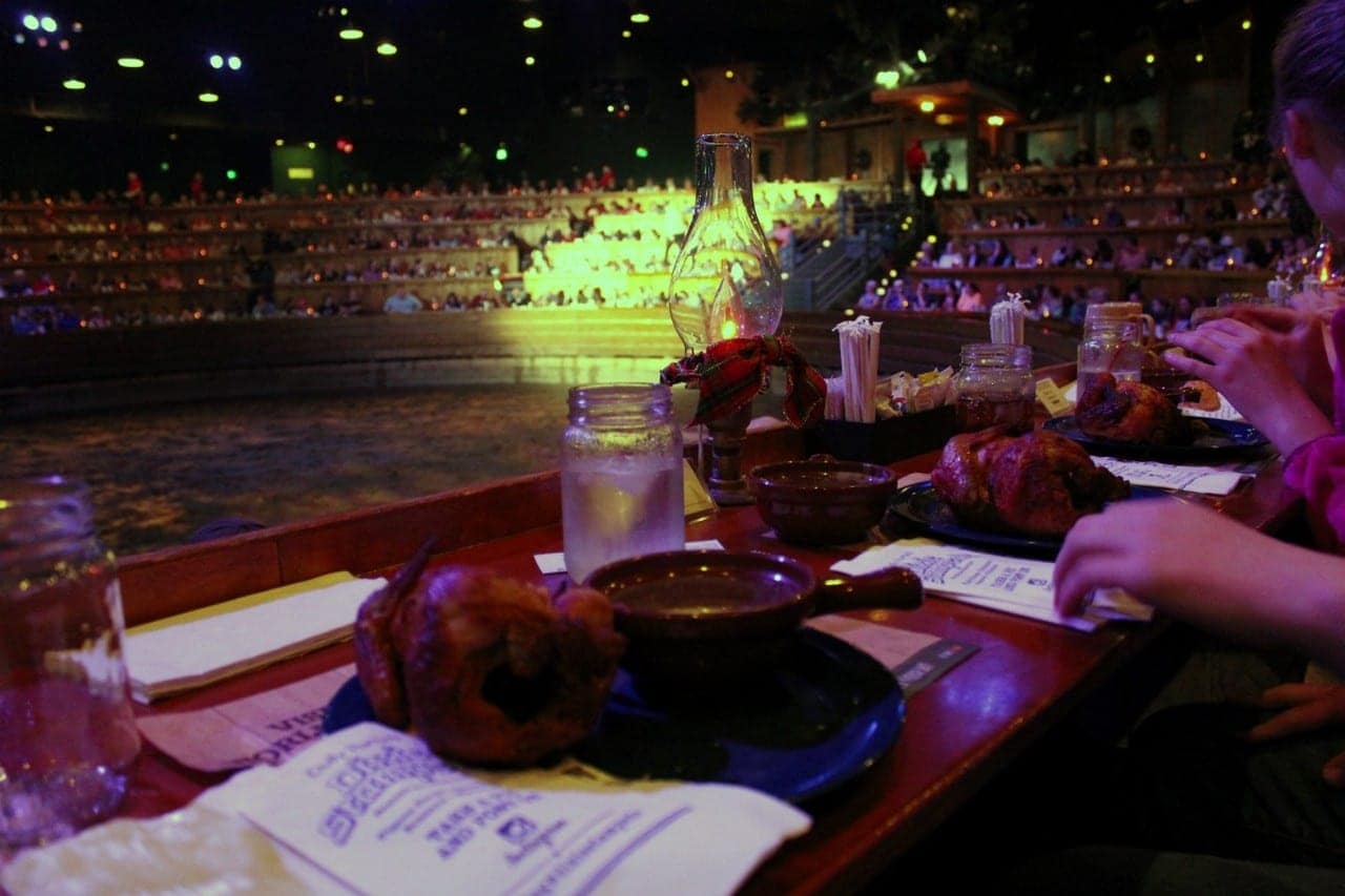 Dinner is Served at Dixie Stampede