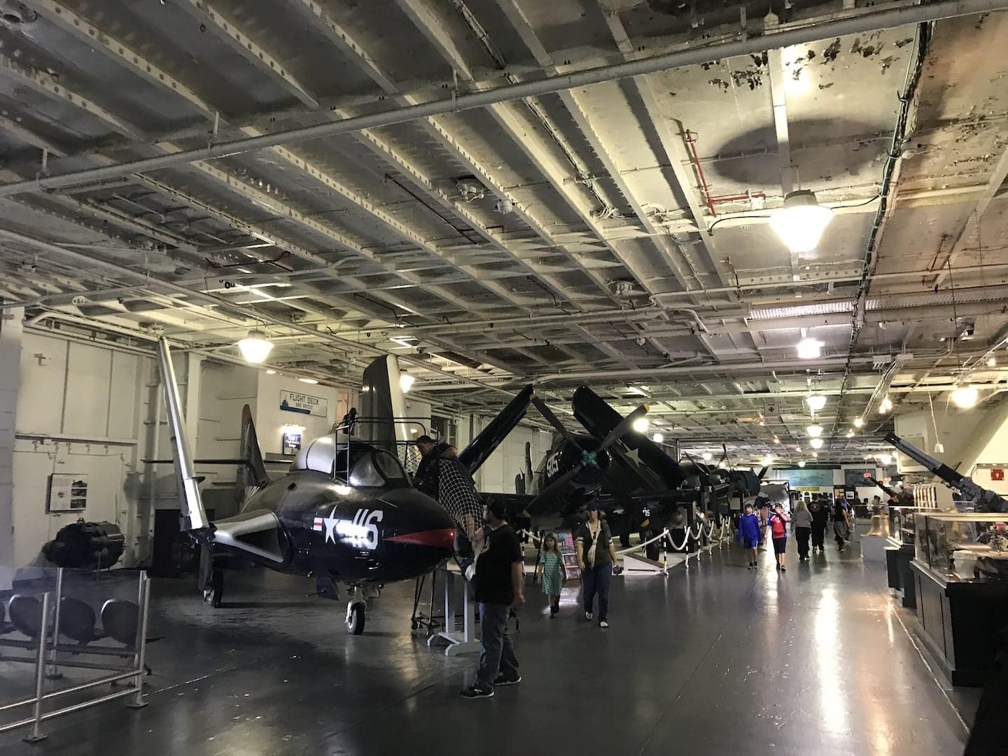 USS Yorktown Exhibits