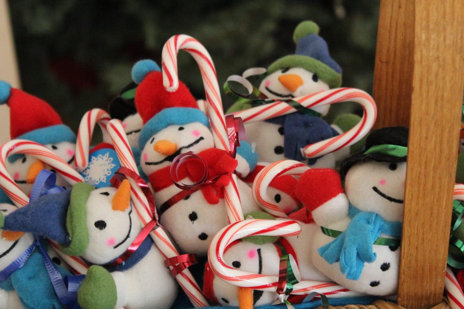 Christmas Snowmen and wreaths