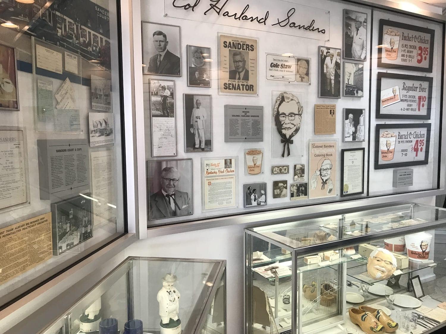 Sanders Cafe Memorabilia and Exhibits