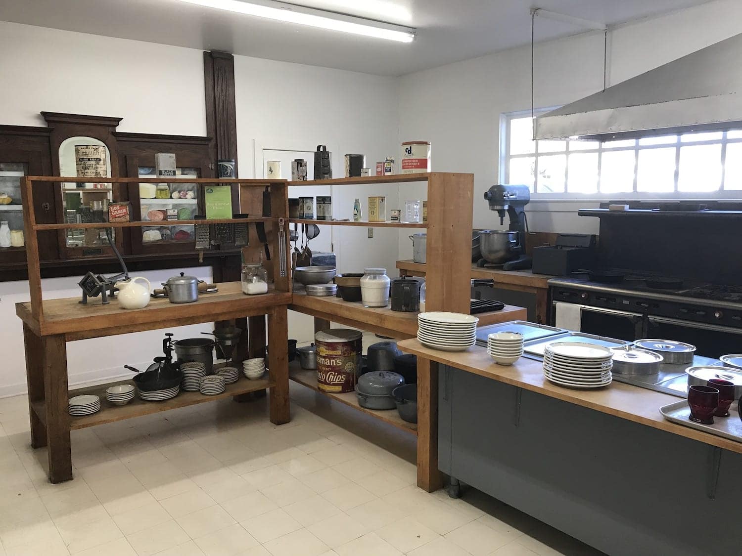 Sanders Cafe - original Kitchen display in Corbin Kentucky