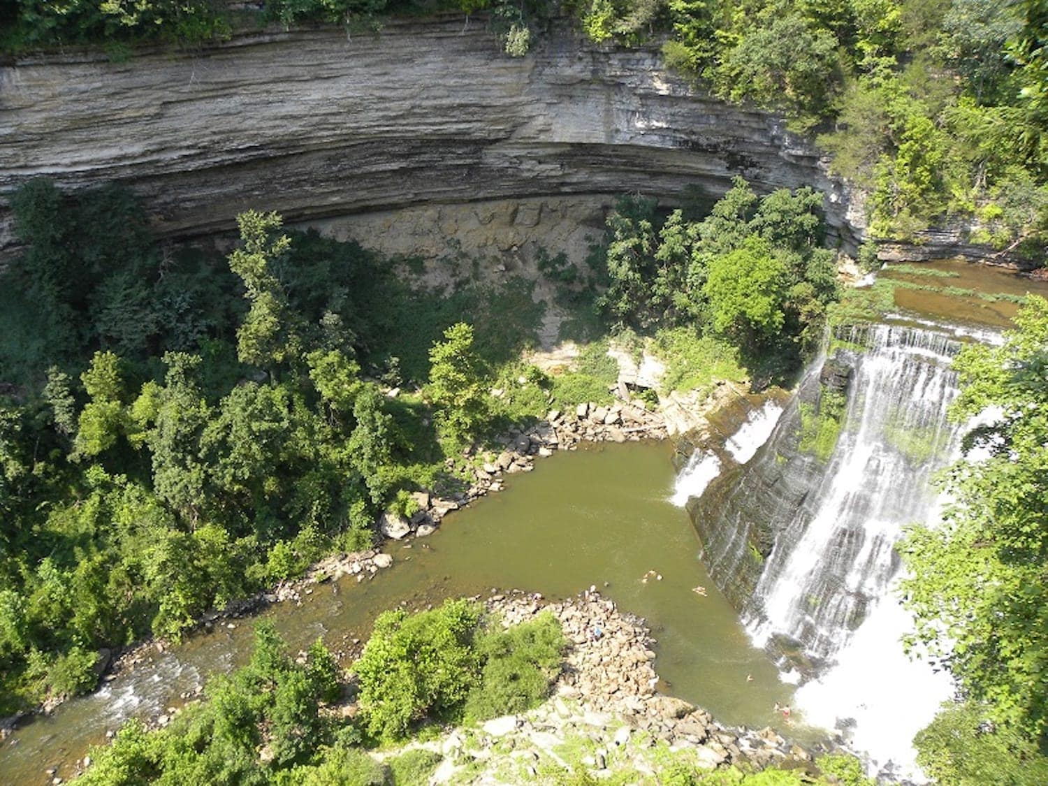 Burgess Falls Cookeville Tennessee