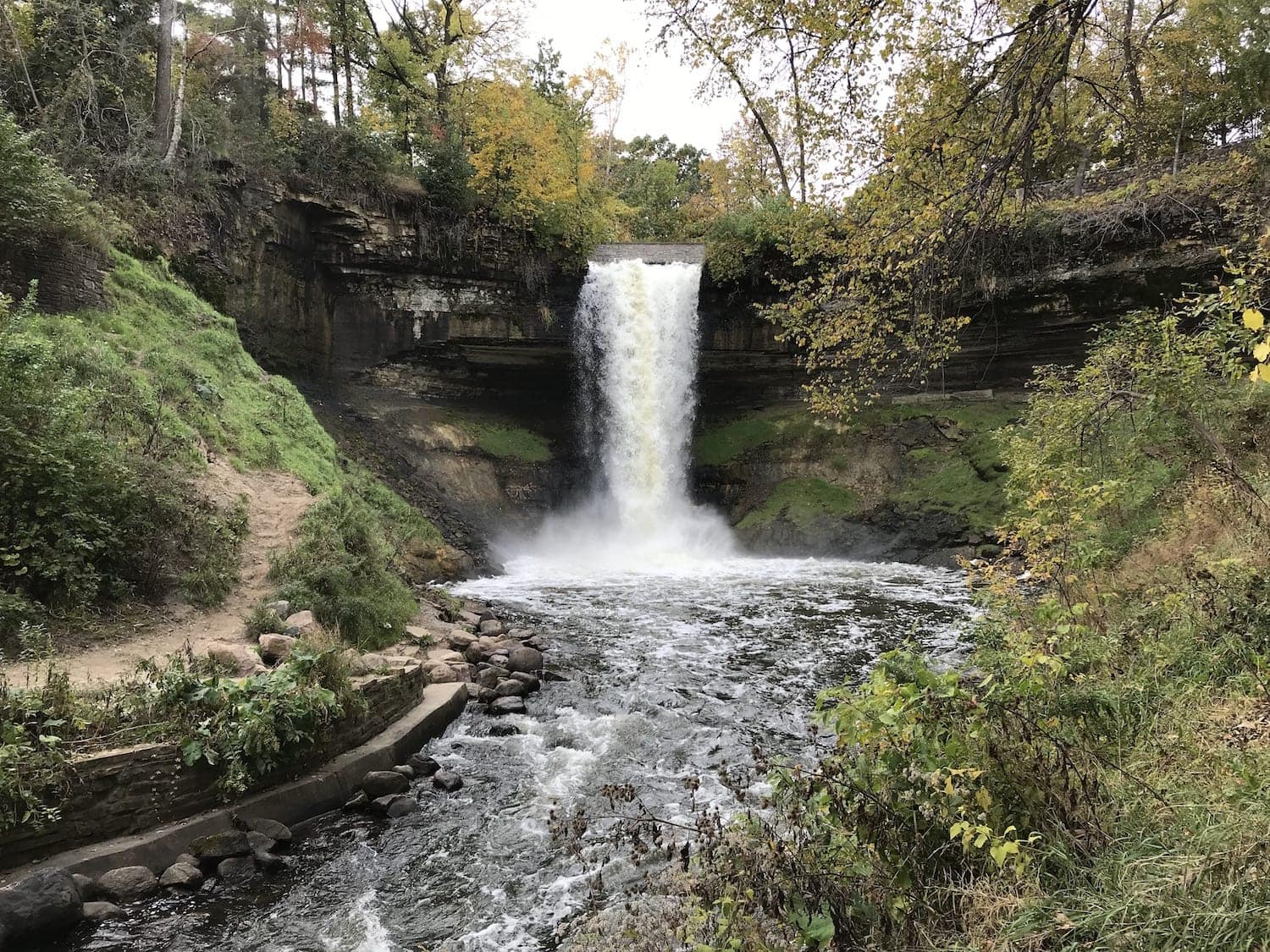 Minnehaha Falls Minneapolis Minnesota