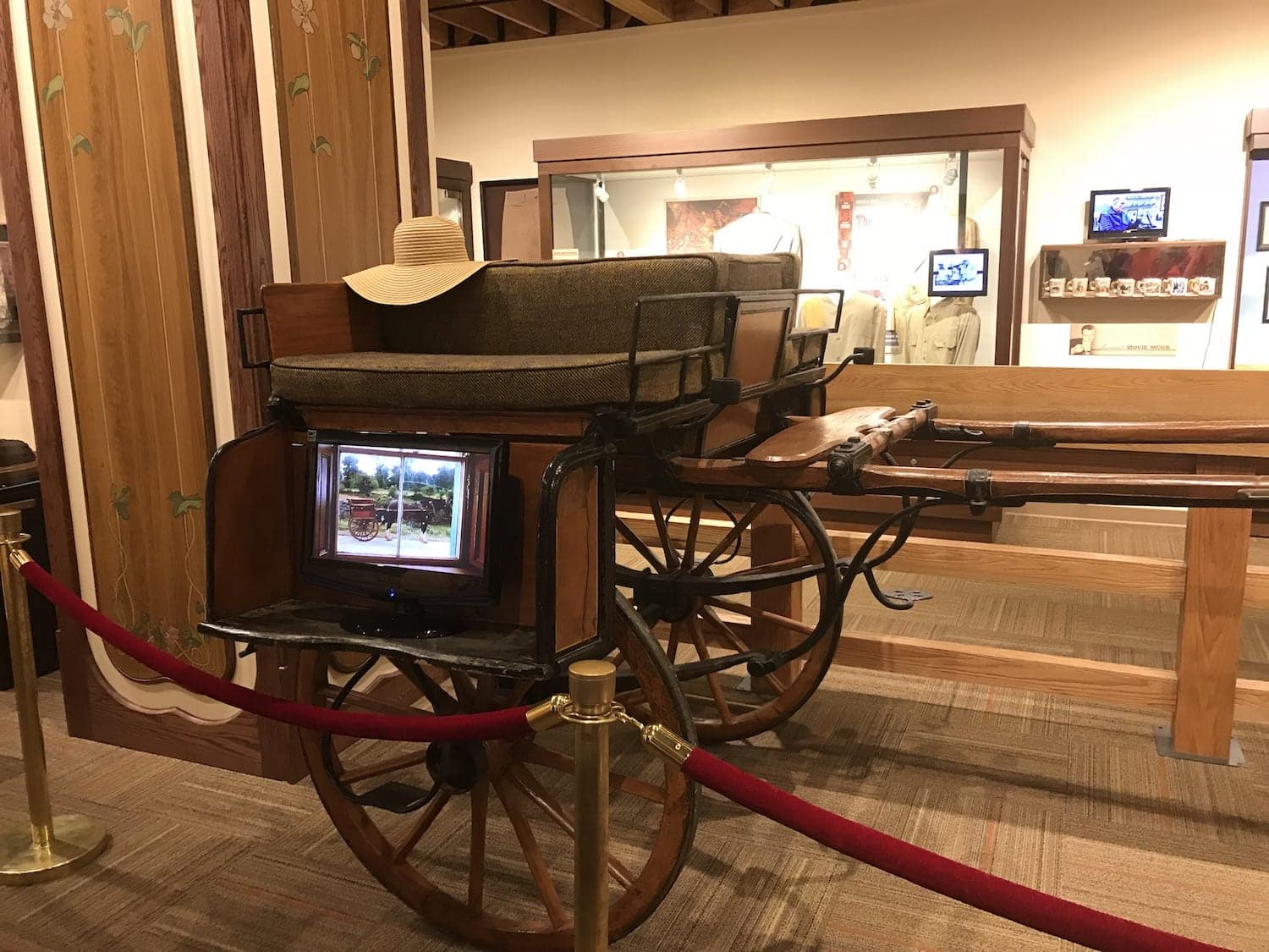 Wagon from The Quiet Man - John Wayne Birthplace Museum Winterset Iowa