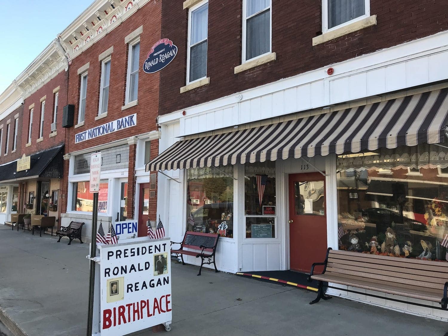 President Ronald Reagan Birthplace Museum, Tampico, Illinois