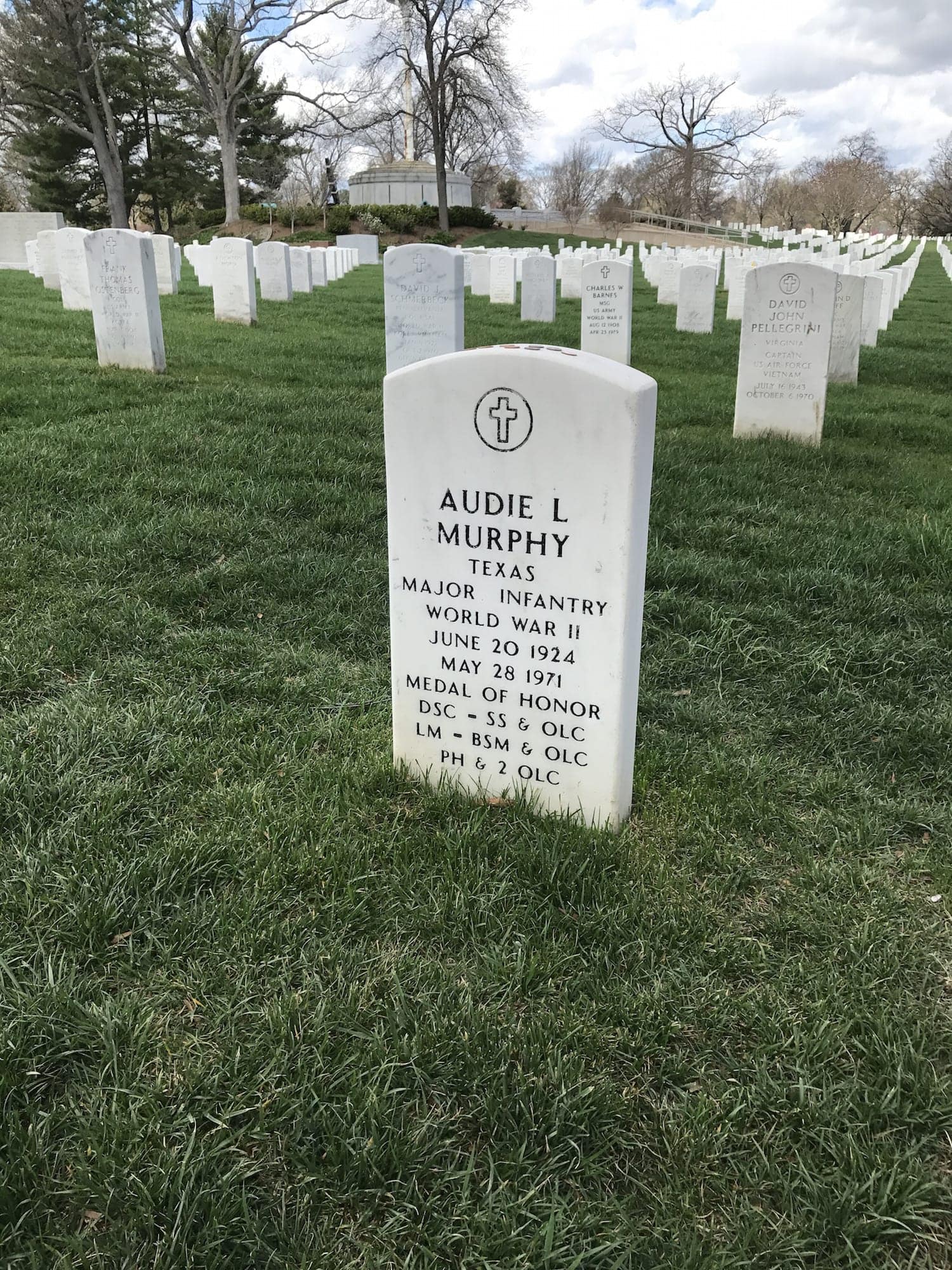 Gravesite of Audie Murphy