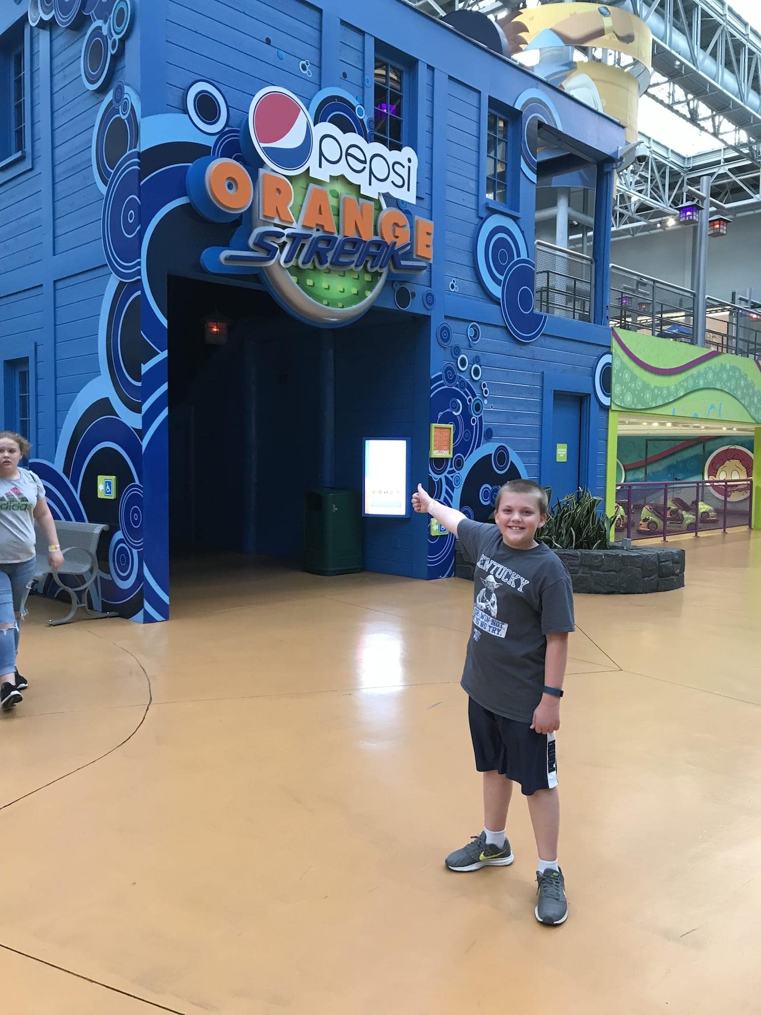 Pepsi Orange Streak - NIckelodean Universe at Mall of America