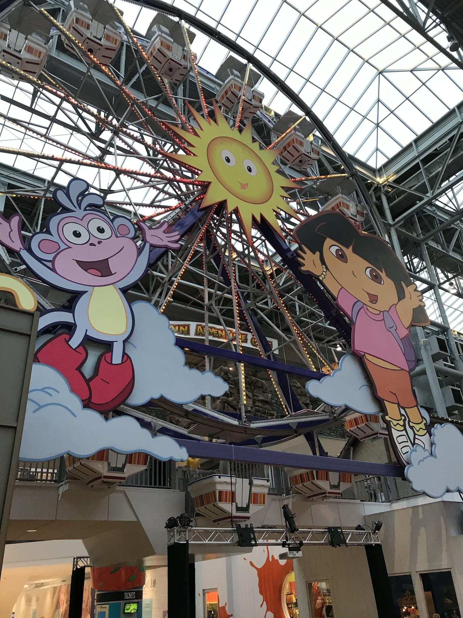 NIckelodean Universe at Mall of America