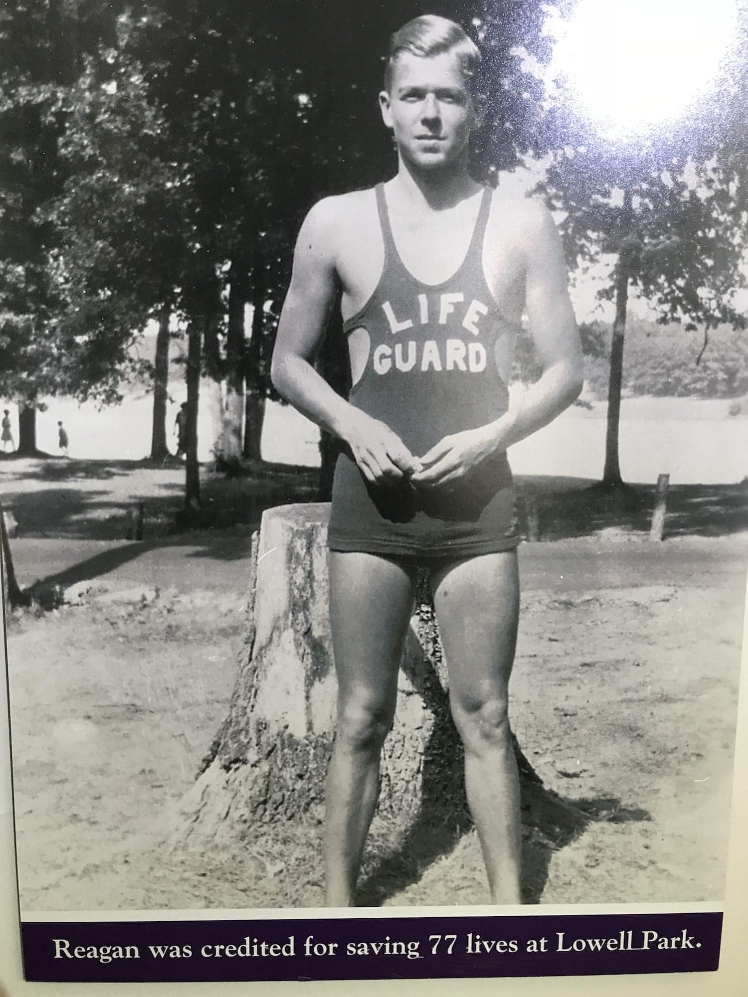 Ronald Reagan Lifeguard picture from Dixon, Illinois