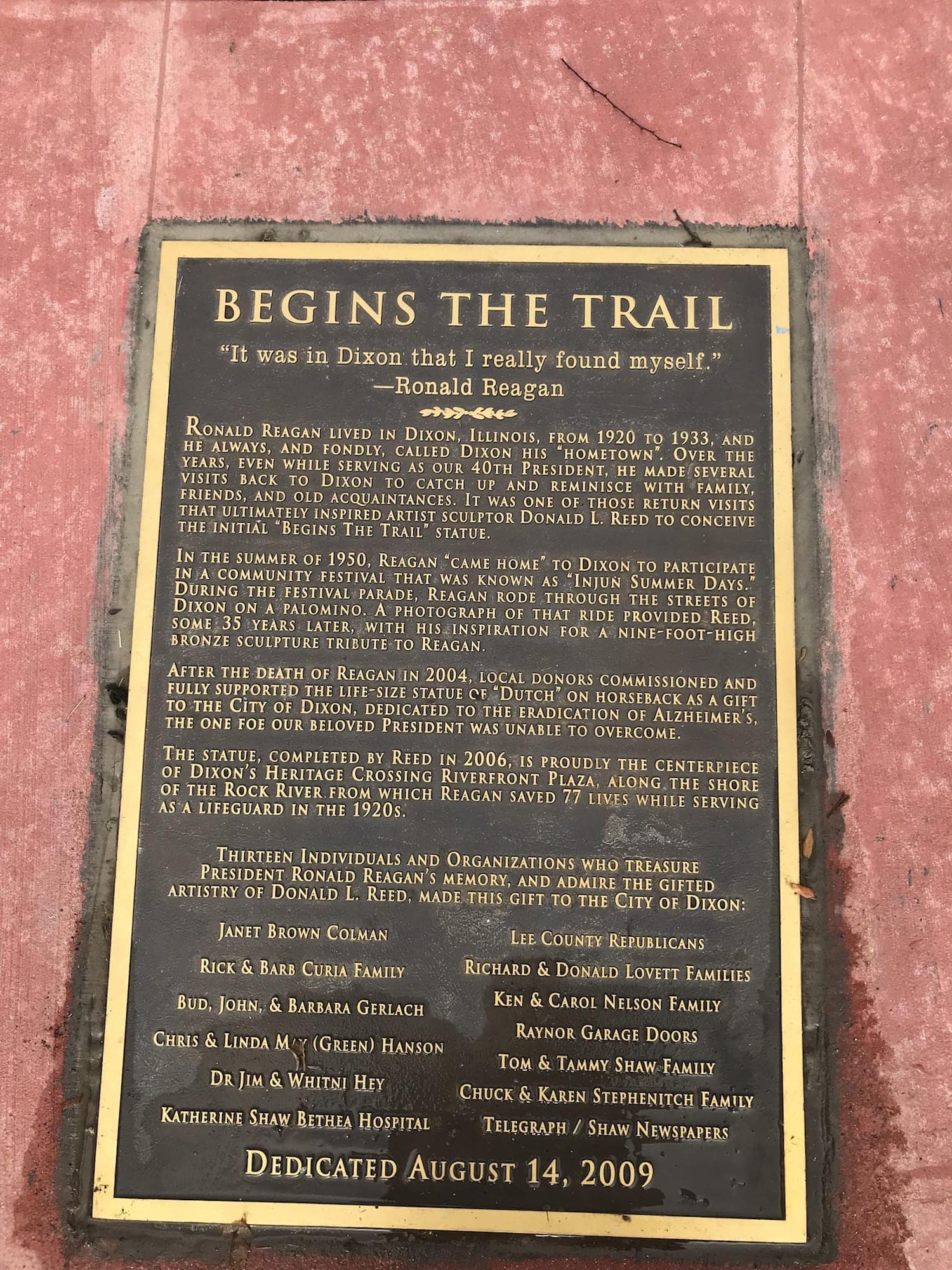 Dixon's Heritage Crossing Riverfront Plaza