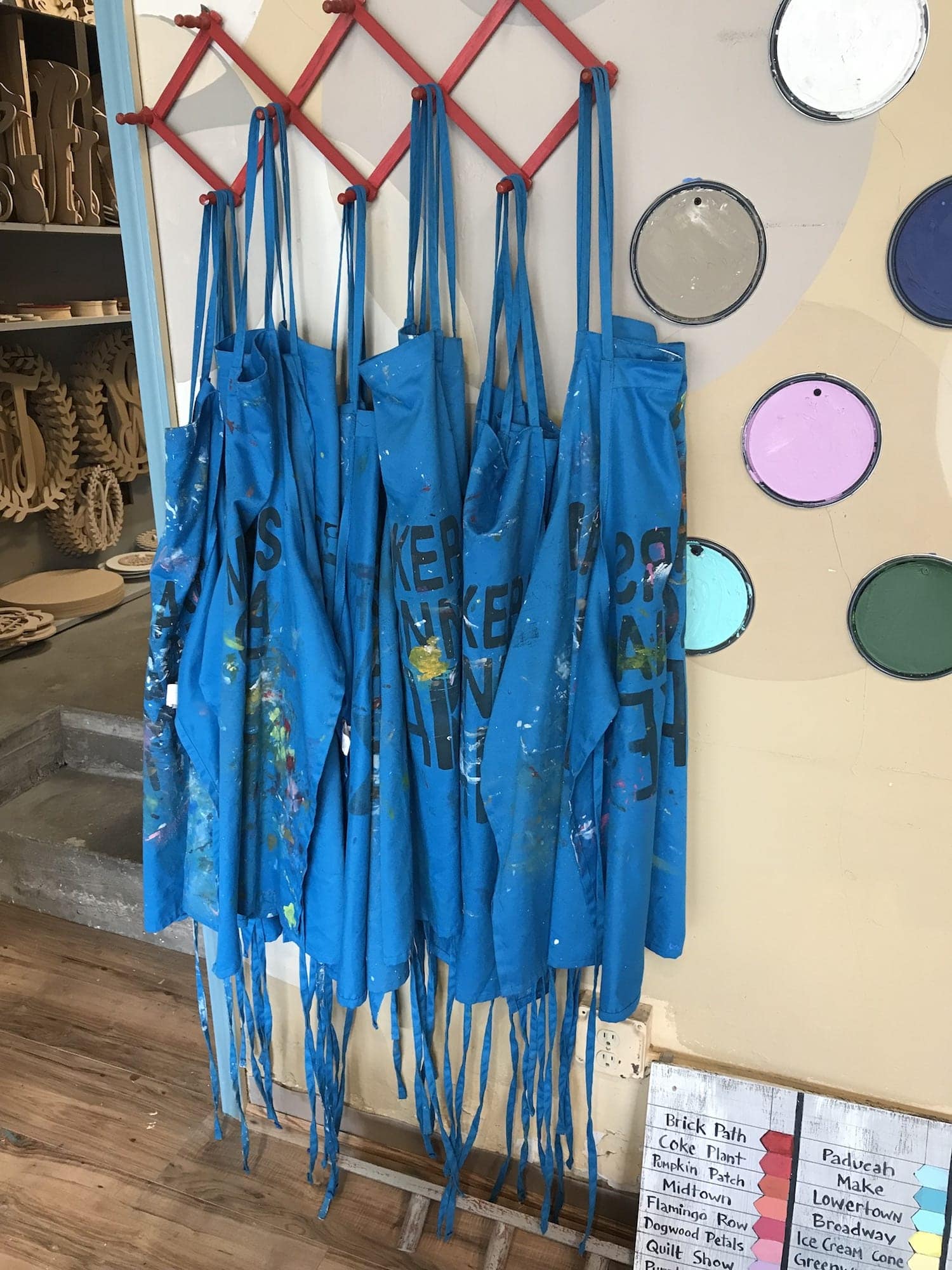 Aprons at MAKE Paducah