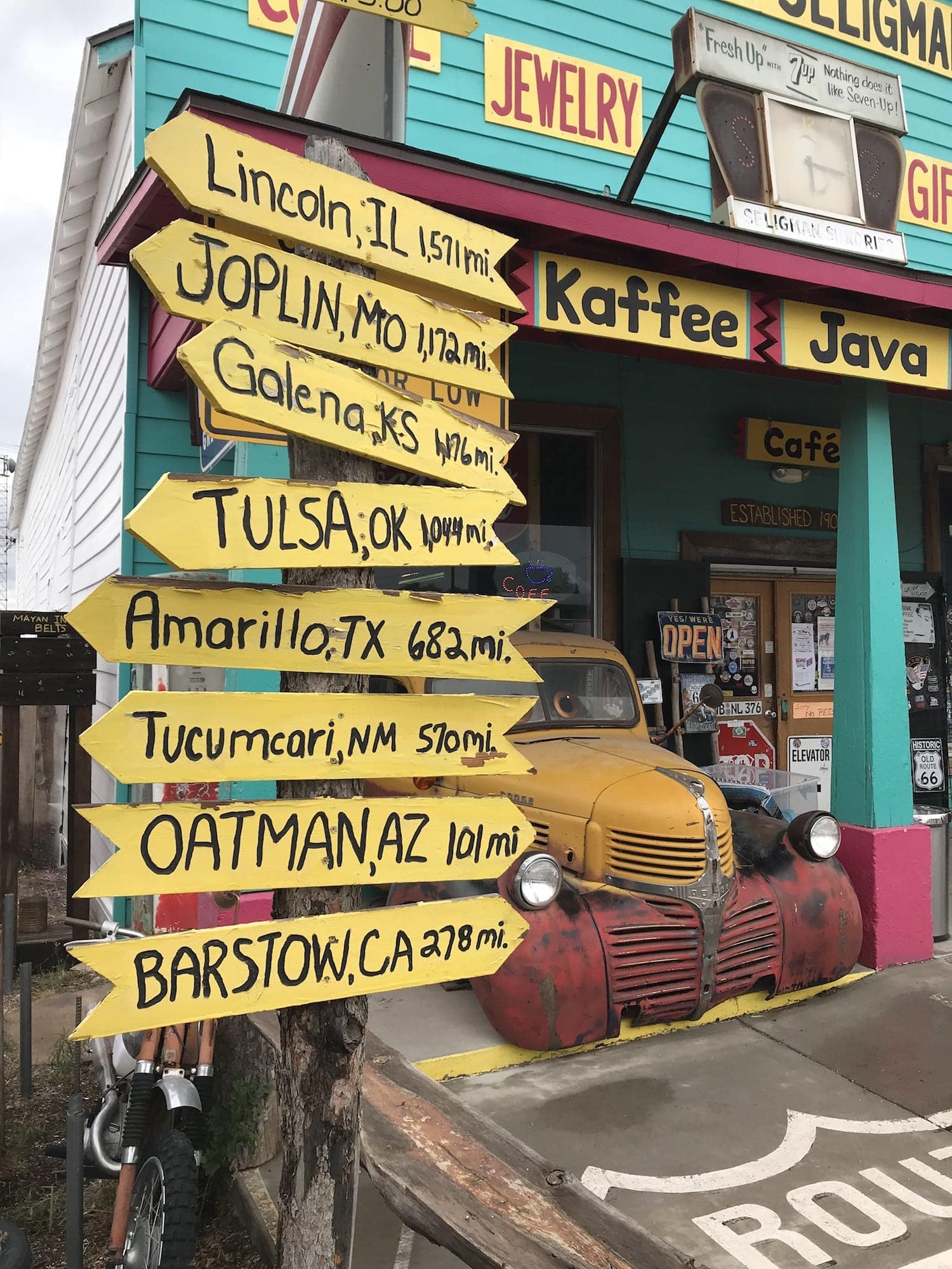 Route 66 Seligman Arizona