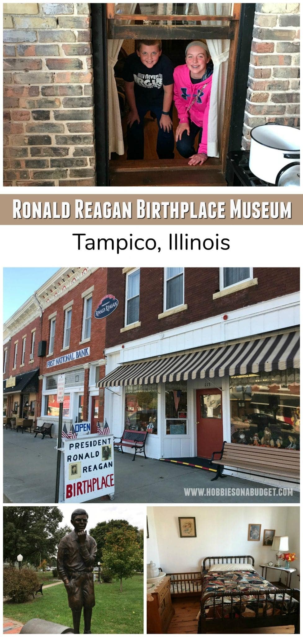 President Ronald Reagan Birthplace Museum Tampico Illinois