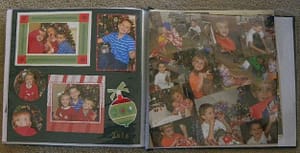 cmas album 2 Holiday Memories Scrapbook