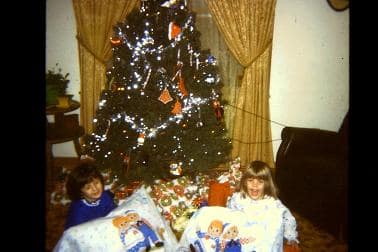 Sharon and Sister 1977