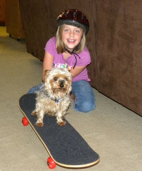 henry and skateboard