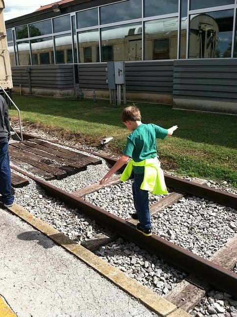 railpark luke on track
