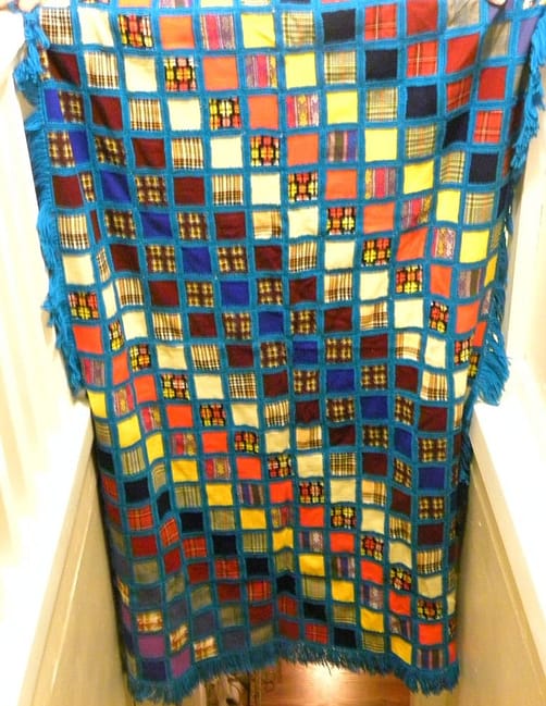 blue squares quilt #onlinequiltshow