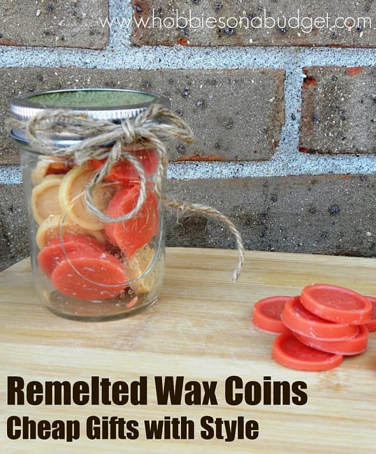 remelted wax coins