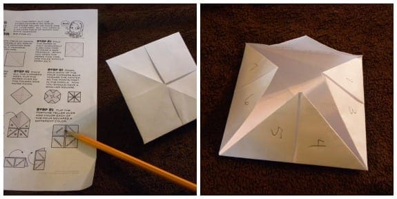 fortune teller collage 1 How to Make a Fortune Teller