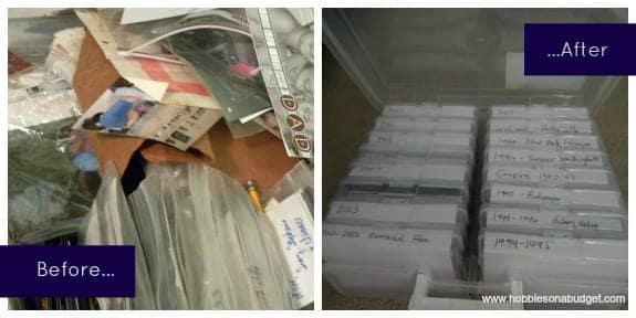 pictures before and after organized