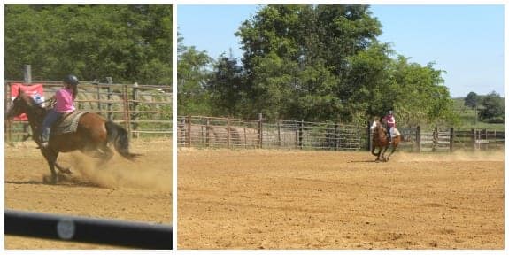barrel racing