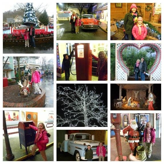 photo opps Smoky Mountain Christmas Dollywood