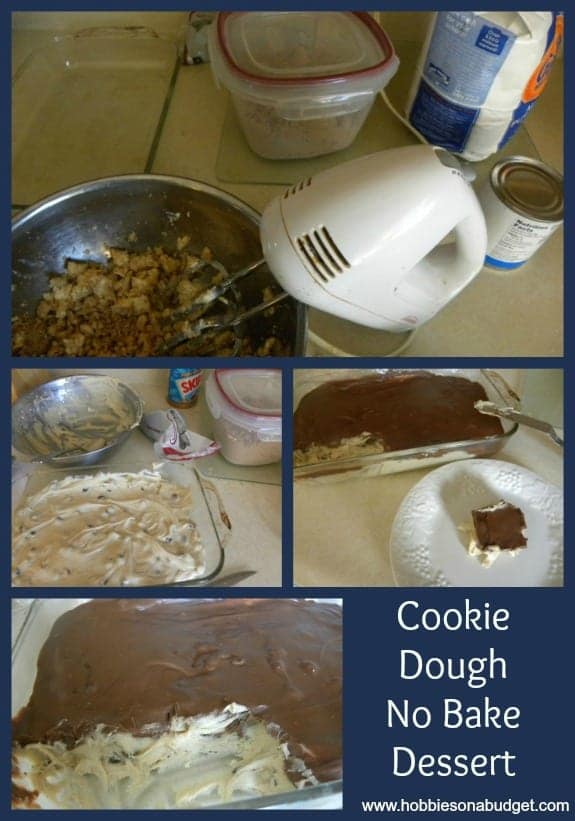 cookie dough collage