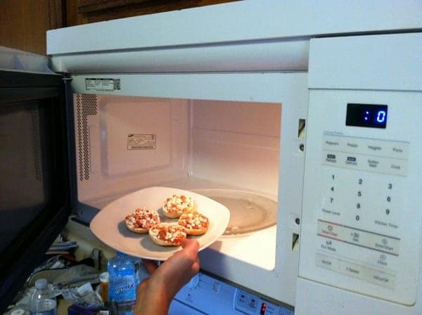 bagel bites microwave