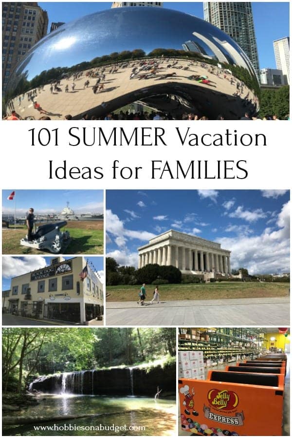 101 Summer Vacation Ideas for Families