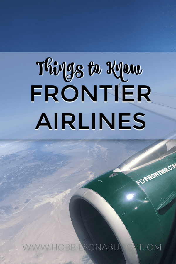 Things to Know Frontier Airlines