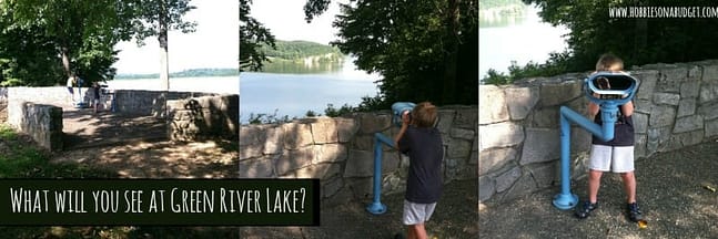 what will you see at green river lake