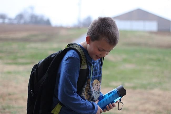 luke and lifestraw 1