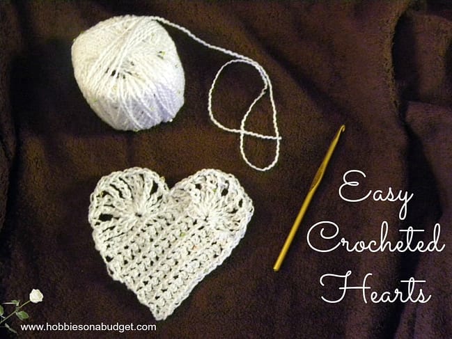 Easy Crocheted Hearts