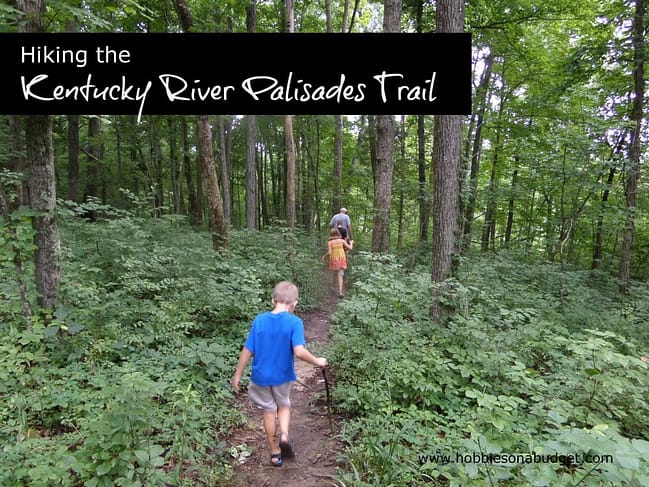 Hiking the kentucky river palisades trail