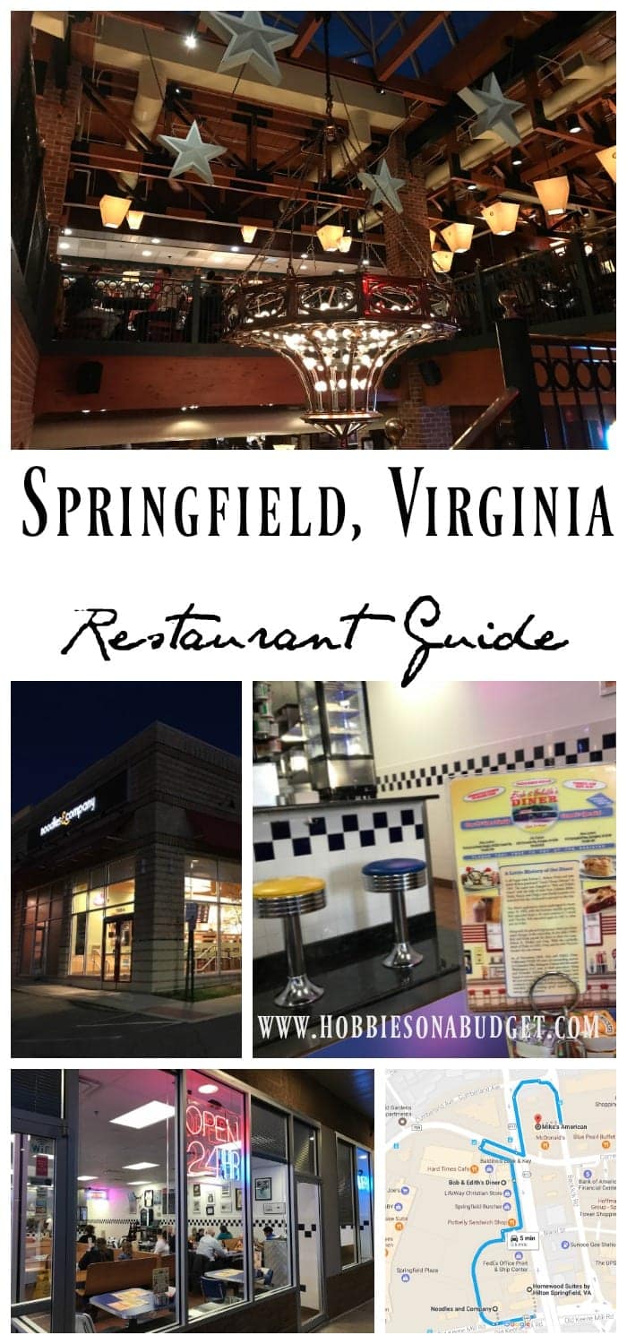 Springfield Virginia Restaurant Guide
