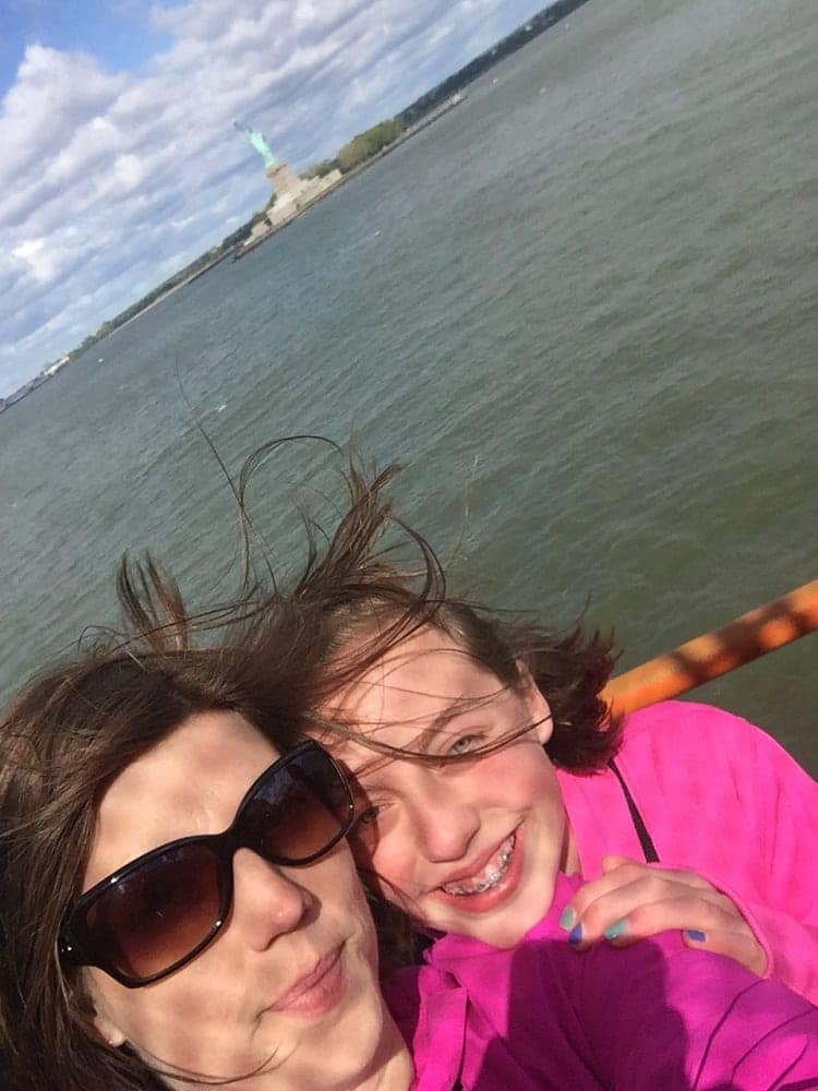 Staten Island Ferry and the Statue of Liberty