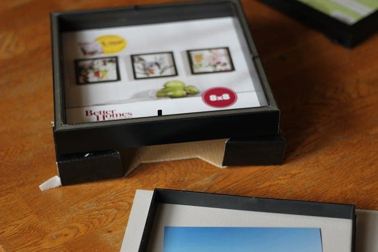 How to use a simple frame to display seashells