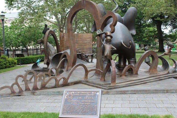 Dr Seuss Memorial Sculpture Garden