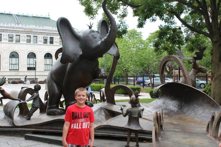 Dr Seuss Memorial Sculpture Garden