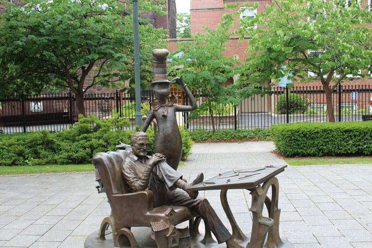 Dr Seuss Memorial Sculpture Garden
