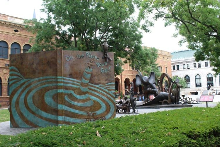 Dr Seuss Memorial Sculpture Garden