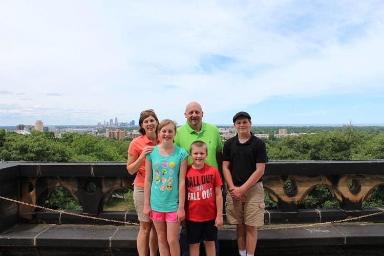 garfield monument family in cleveland