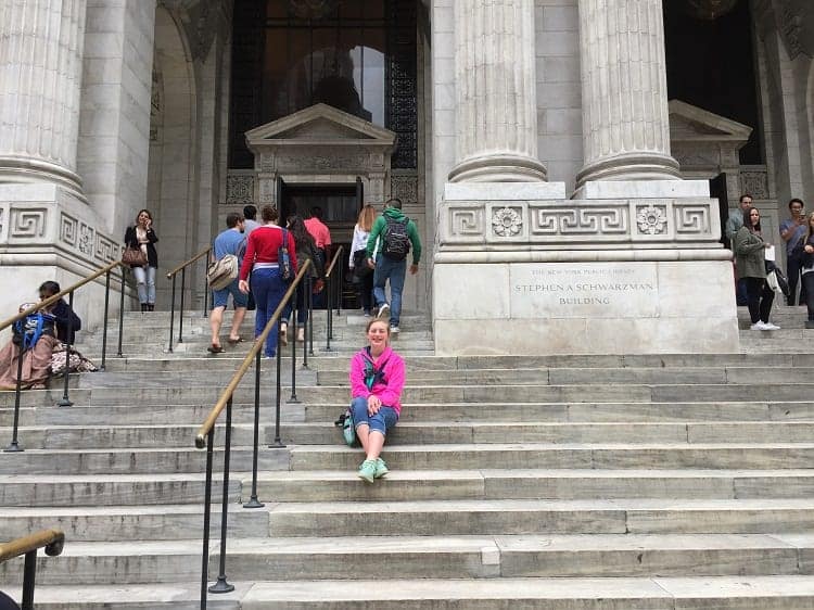 NYC public library natalie
