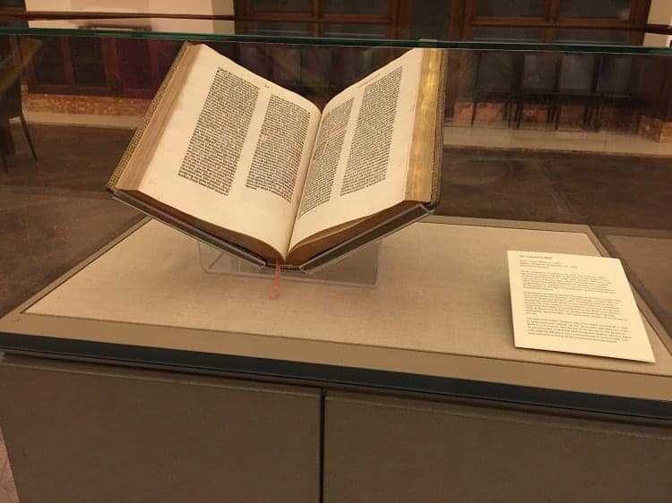 New York Public Library Gutenburg Bible