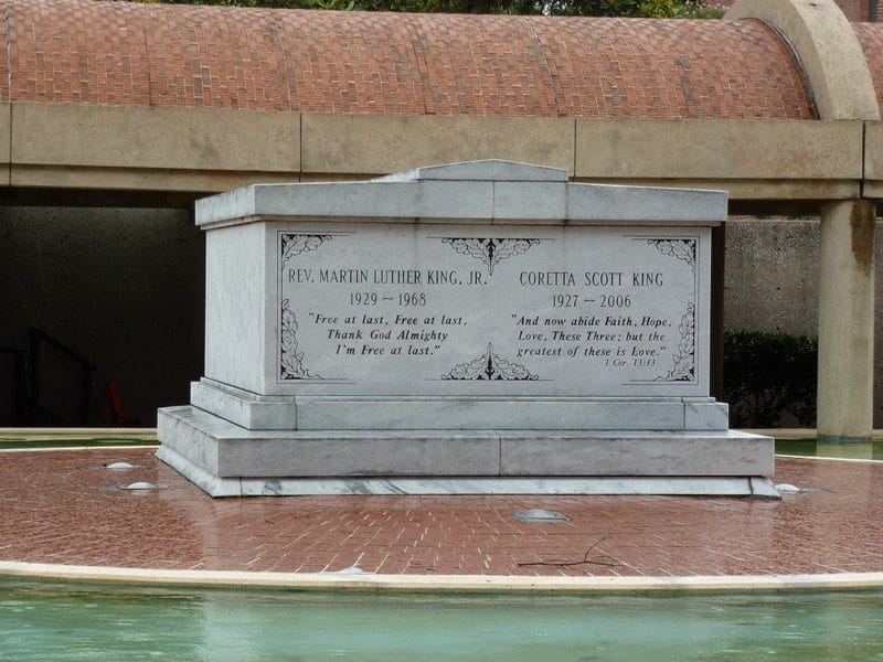 Martin Luther King Jr Gravesite