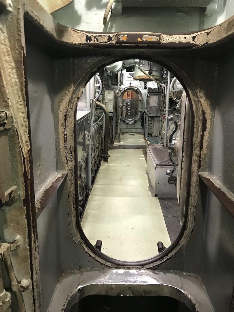 USS Clamagore Submarine Doors
