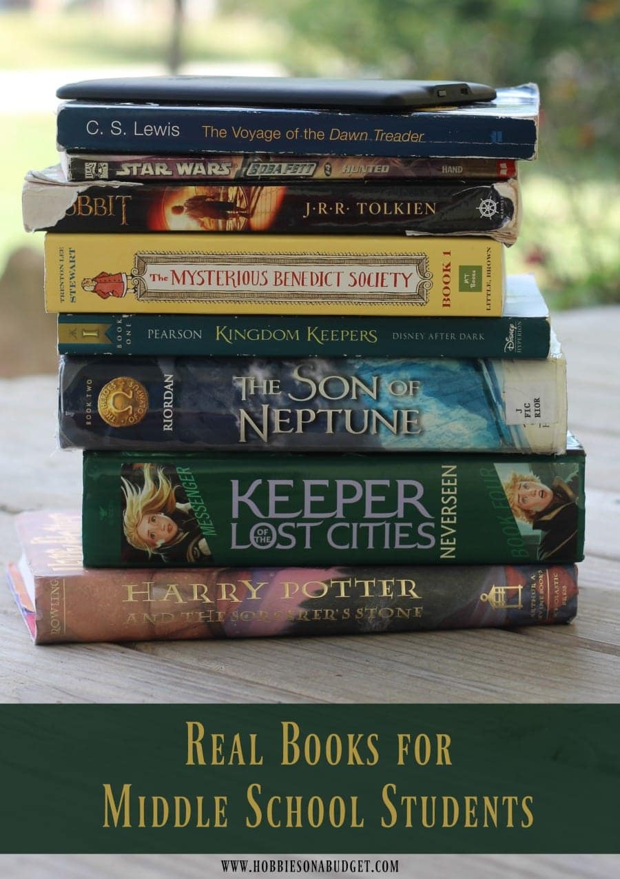 real-books-for-middle-school-students